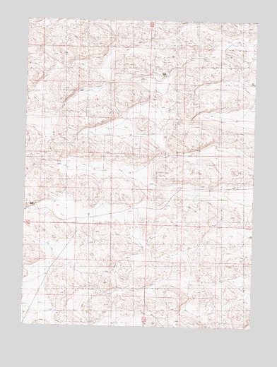 Carr Lake NE, NE USGS Topographic Map