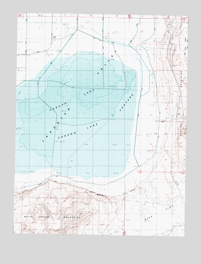 Carson Lake, NV USGS Topographic Map