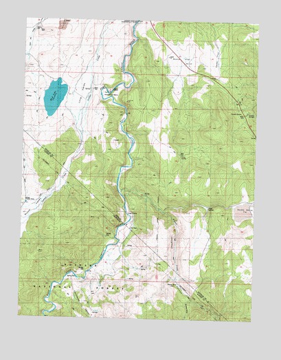 Carters Station, NV USGS Topographic Map