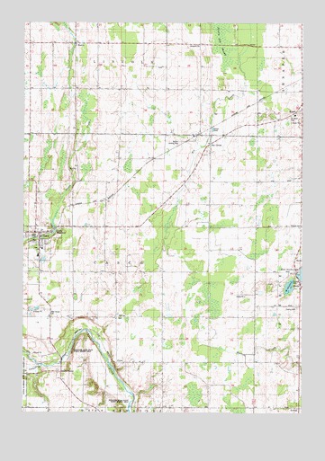 Casco, WI USGS Topographic Map