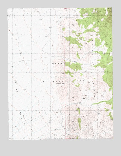 Cattle Spring, NV USGS Topographic Map