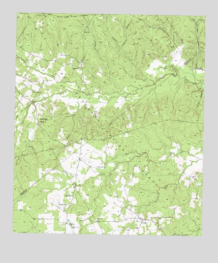 Centralia, TX USGS Topographic Map