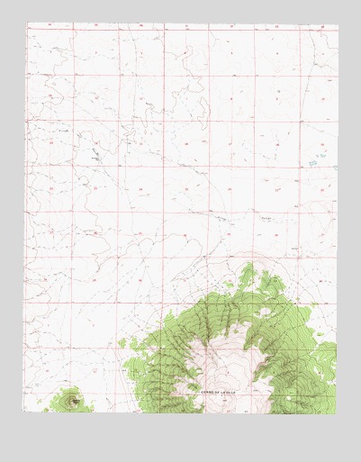 Cerro De La Olla, NM USGS Topographic Map