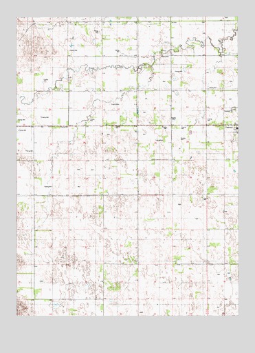 Chambers West, NE USGS Topographic Map