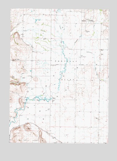 Chesterfield, ID USGS Topographic Map