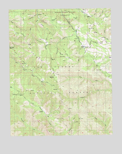 Chews Ridge, CA USGS Topographic Map