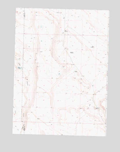 Chimney Rock, OR USGS Topographic Map