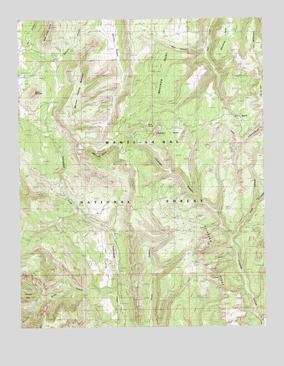 Chippean Rocks, UT USGS Topographic Map