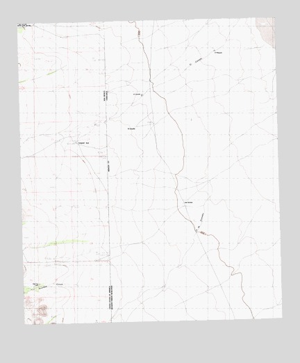 Campbell Well, NM USGS Topographic Map
