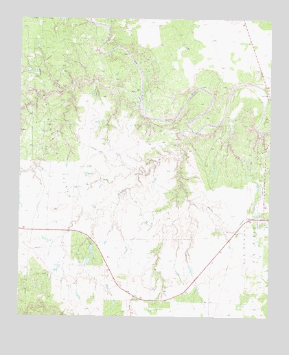 Clairemont West, TX USGS Topographic Map