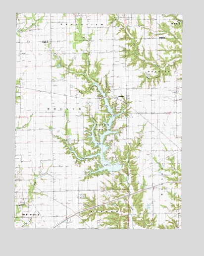 Clarksville, IL USGS Topographic Map