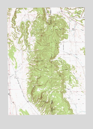 Clifton, WY USGS Topographic Map