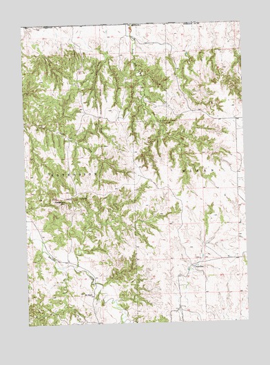 Clinton NW, NE USGS Topographic Map