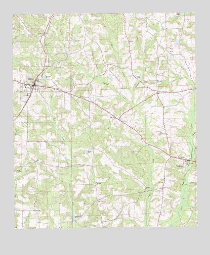 Clio, AL USGS Topographic Map