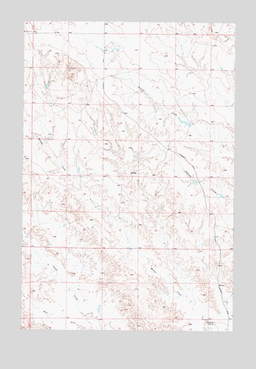 Coal Bank Spring, MT USGS Topographic Map