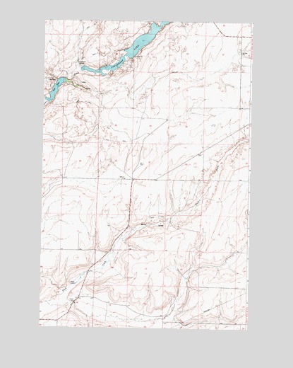 Coffeepot Lake, WA USGS Topographic Map