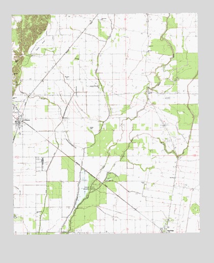Collinston East, LA USGS Topographic Map