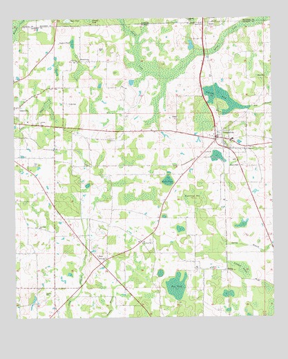 Campbellton, FL USGS Topographic Map