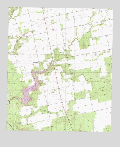 Colorado City SE, TX USGS Topographic Map