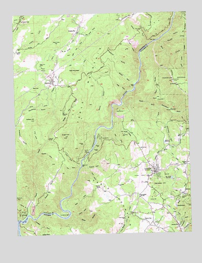 Columbia, CA USGS Topographic Map