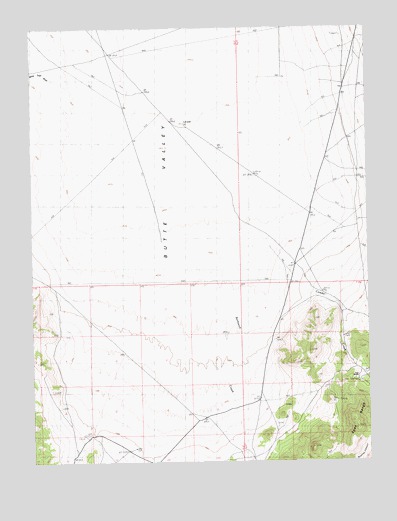 Combs Creek, NV USGS Topographic Map