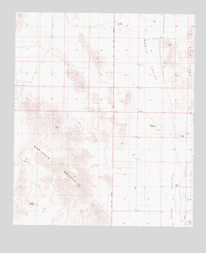 Conley Well, AZ USGS Topographic Map