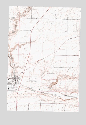Connell, WA USGS Topographic Map