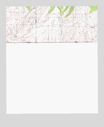 Campini Mesa, AZ USGS Topographic Map