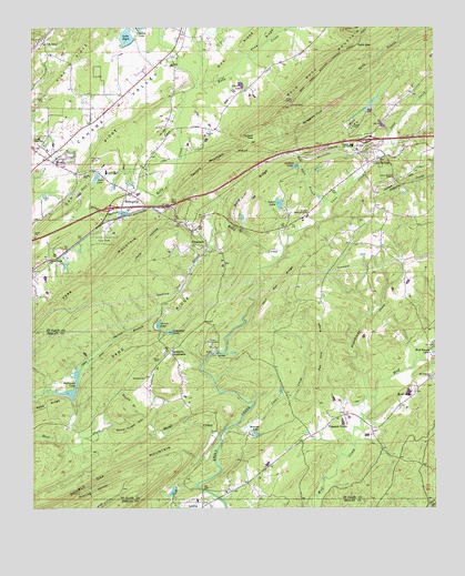 Cooks Springs, AL USGS Topographic Map