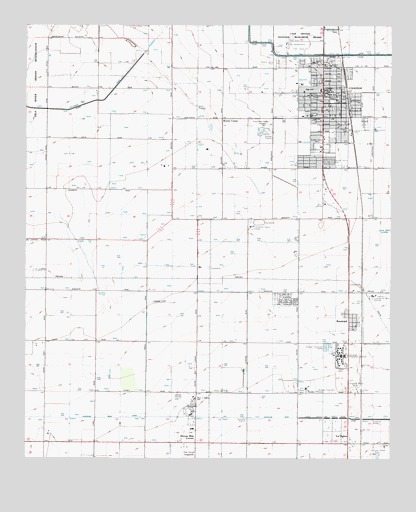 Coolidge, AZ USGS Topographic Map