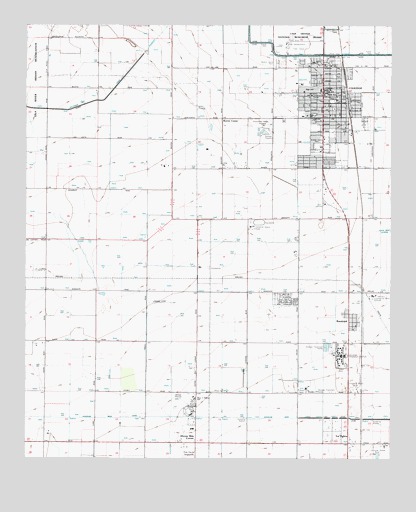 Coolidge Az Topographic Map Topoquest 2344