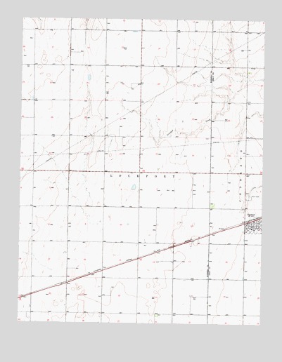 Copeland, KS USGS Topographic Map