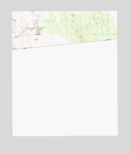 Campo, CA USGS Topographic Map