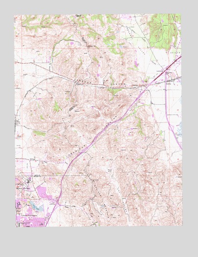 Cordelia, CA USGS Topographic Map