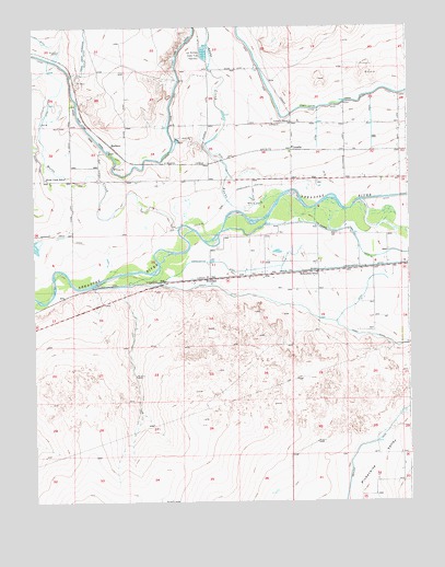 Cornelia, CO USGS Topographic Map