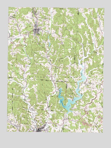 Corning, OH USGS Topographic Map