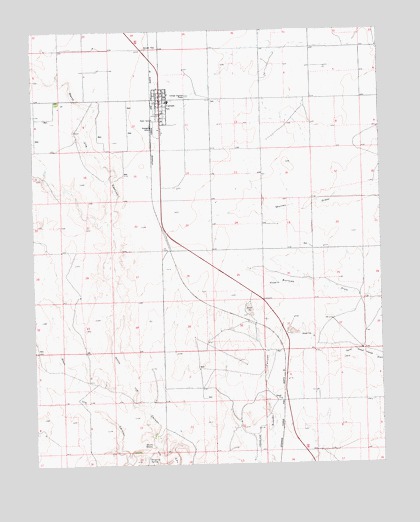 Campo, CO USGS Topographic Map