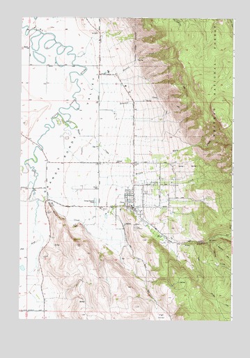 Cove, OR USGS Topographic Map