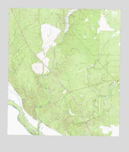 Cow Creek Tank, TX USGS Topographic Map
