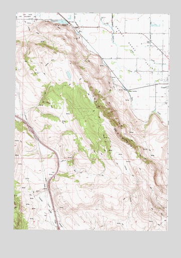 Craig Mountain, OR USGS Topographic Map