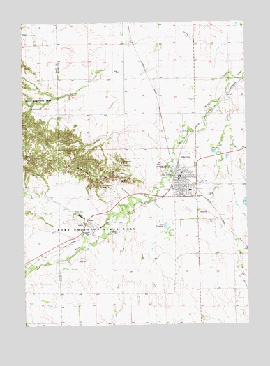 Crawford, NE USGS Topographic Map