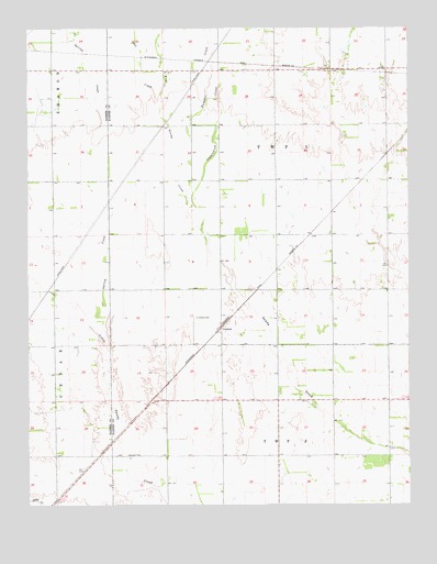 Crisfield, KS USGS Topographic Map