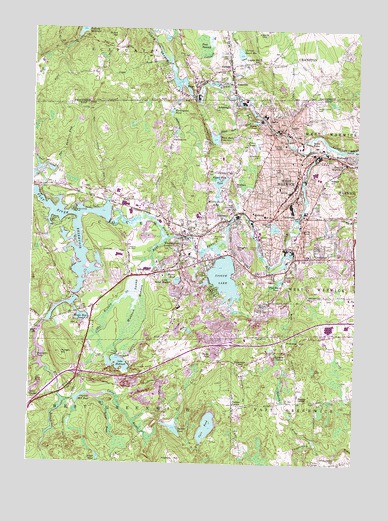 Crompton, RI USGS Topographic Map