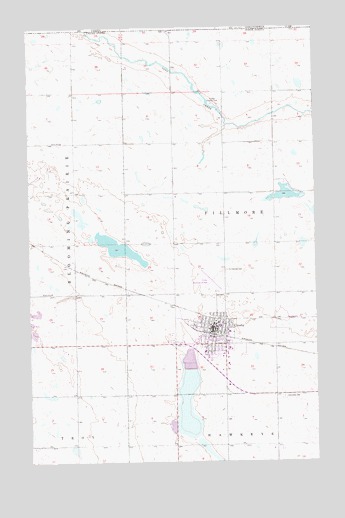 Crosby, ND USGS Topographic Map