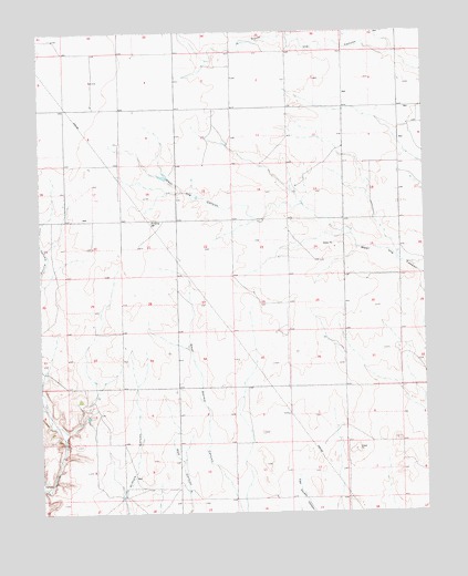 Campo SW, CO USGS Topographic Map