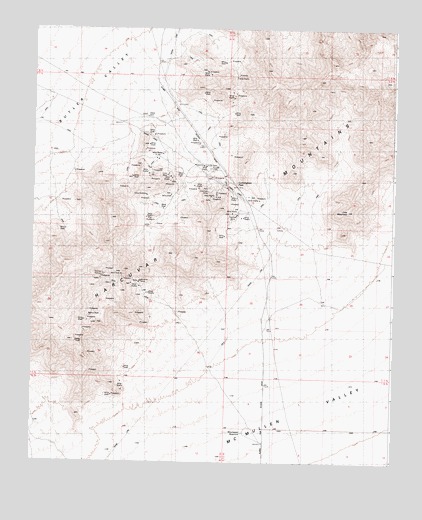 Cunningham Pass, AZ USGS Topographic Map