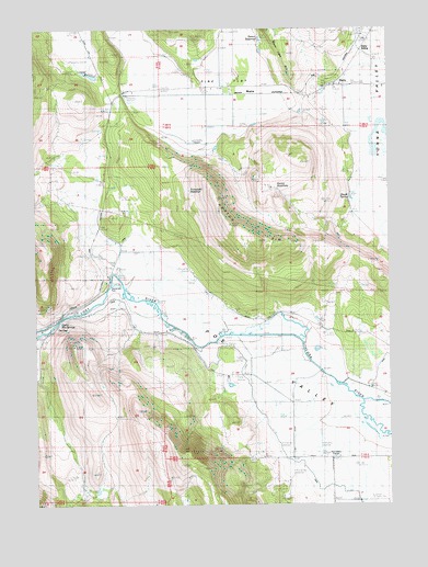 Dairy, OR USGS Topographic Map