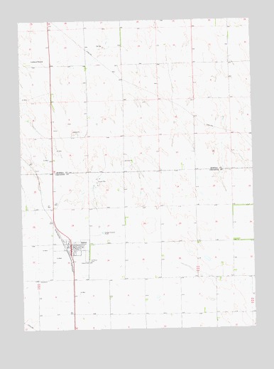 Dalton, NE USGS Topographic Map