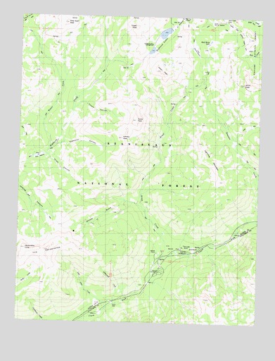 Dardanelles Cone, CA USGS Topographic Map