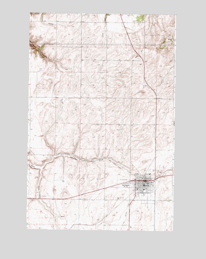 Davenport, WA USGS Topographic Map